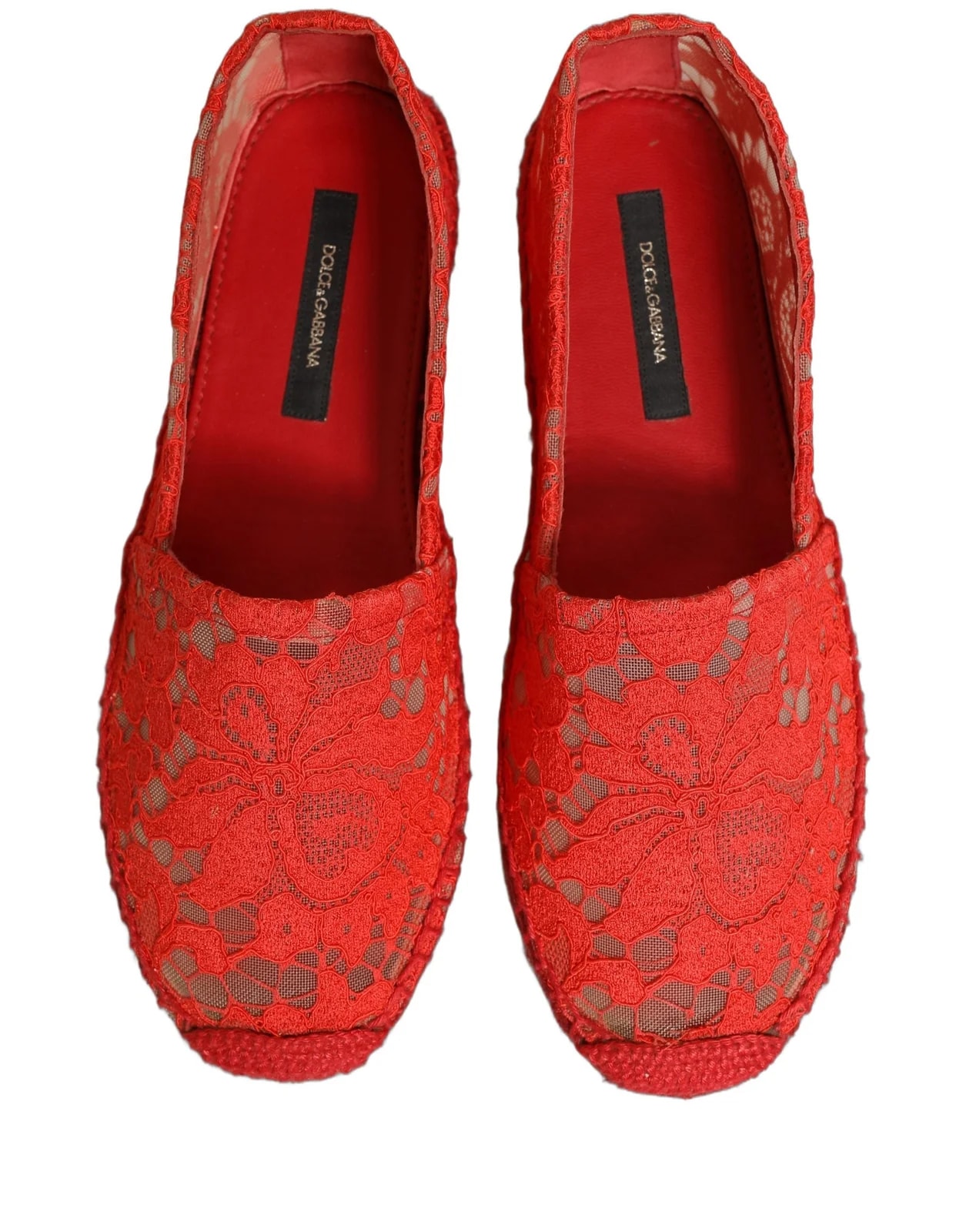 Dolce & Gabbana Taormina Lace Espadrille 3