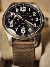 Hamilton Khaki Officer Mechanical Manual Winding (Jazzmaster) 4