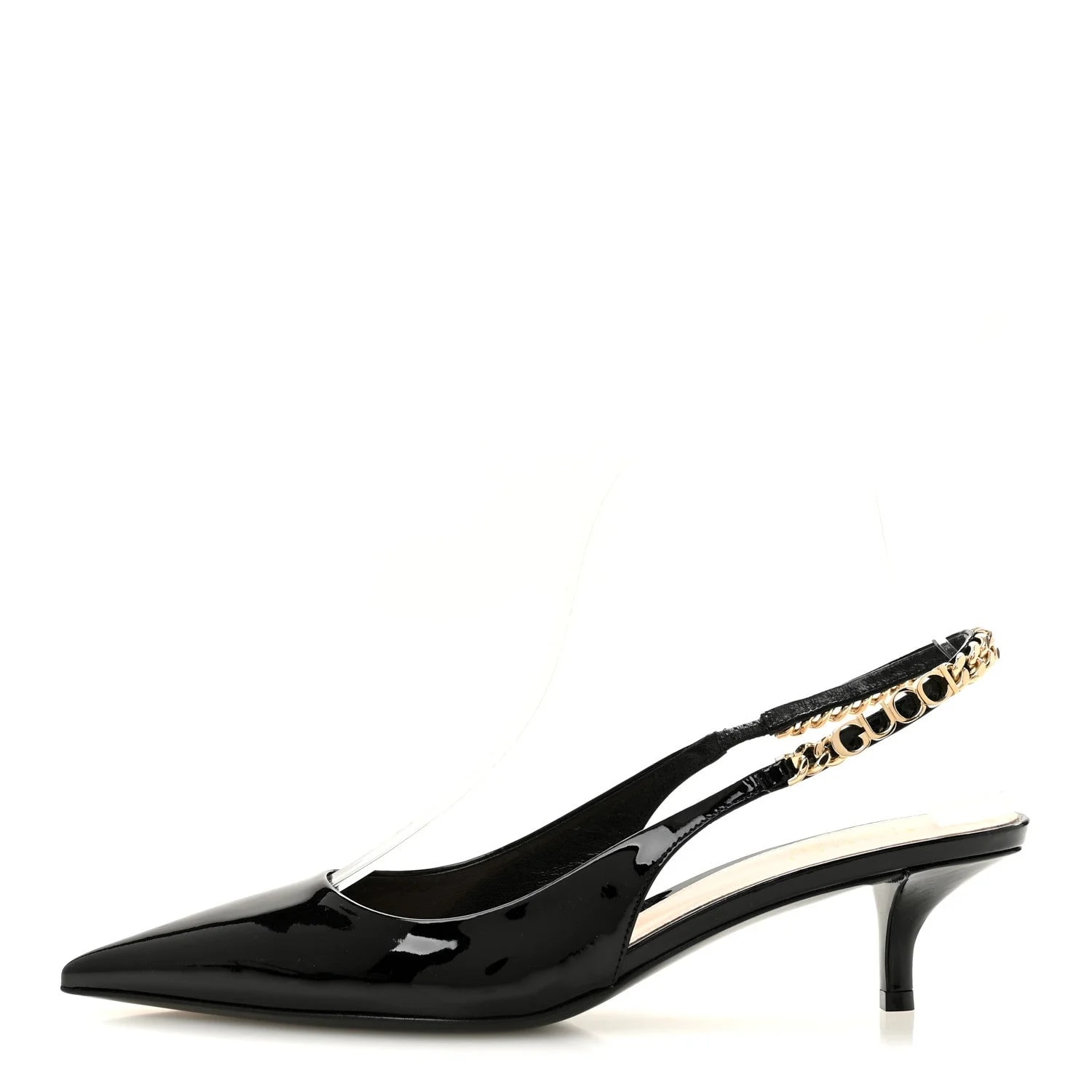 Gucci — Signoria 35mm Slingback 37 — Designer Shoe — resale