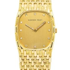 Audemars Piguet — Audemars Piguet Cobra 18k Yellow Gold Champagne Diamond Dial Manual 26mm — Watch — resale