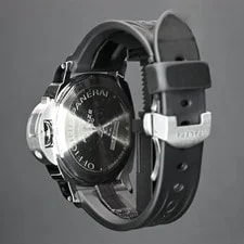 Panerai Luminor Marina Logo 44mm Black Dial Stainless Steel PAM00005 B&P 4