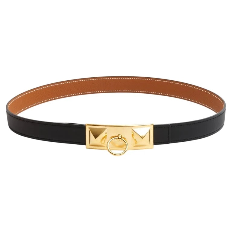 Hermès — Hermès Ceinture A Composer 24 Mm T75 Collier de Chien Belt 30 in Hermes — Accessory — resale