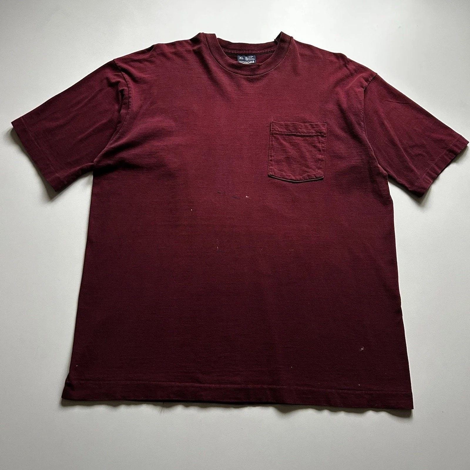 90s Sun Faded Blank Pocket T Shirt — streetwear — resale