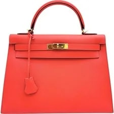 Hermès — Hermes Kelly 32 Verso 2 Way Jaipur — Handbag — resale