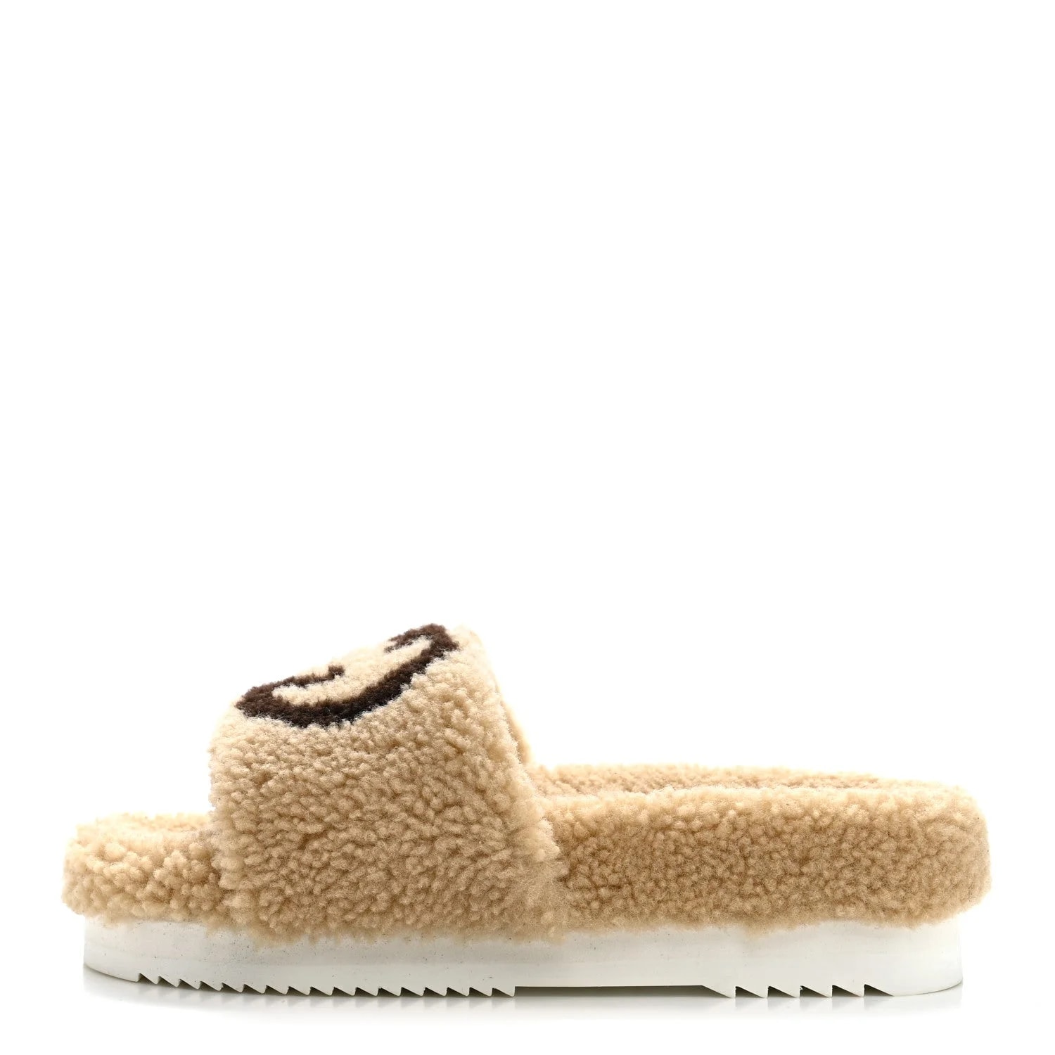 Gucci — Eileen Slide 37 Butterscotch — Designer Shoe — resale