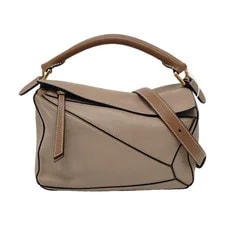 Loewe — Loewe Puzzle Logo Embossed Patchwork Design Geometric - Good #159B2AY — Handbag — resale
