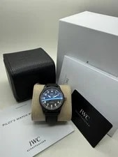 2025 DEC IWC Pilots Top Gun Black Ceramic 41mm Automatic IW326906 B+P 2