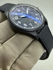 2025 DEC IWC Pilots Top Gun Black Ceramic 41mm Automatic IW326906 B+P 3