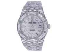 Audemars Piguet Royal Oak 41MM Steel VS Pave Dial Diamond 33 Ct 3