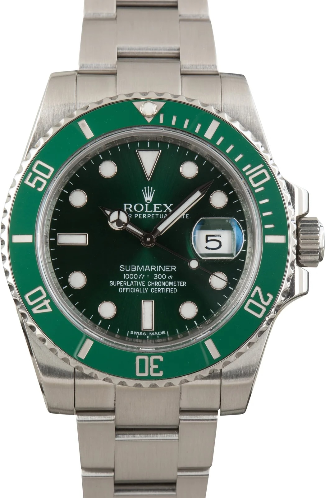 Rolex Submariner Ref 116610LV Hulk Stainless Steel 2