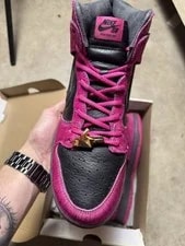 Size 10M/11.5W - Nike SB Dunk High Run the Jewels DX4356-600 3