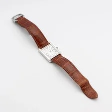Cartier Tank Solo Large WSTA0028 Silver Dial Box Papers 3