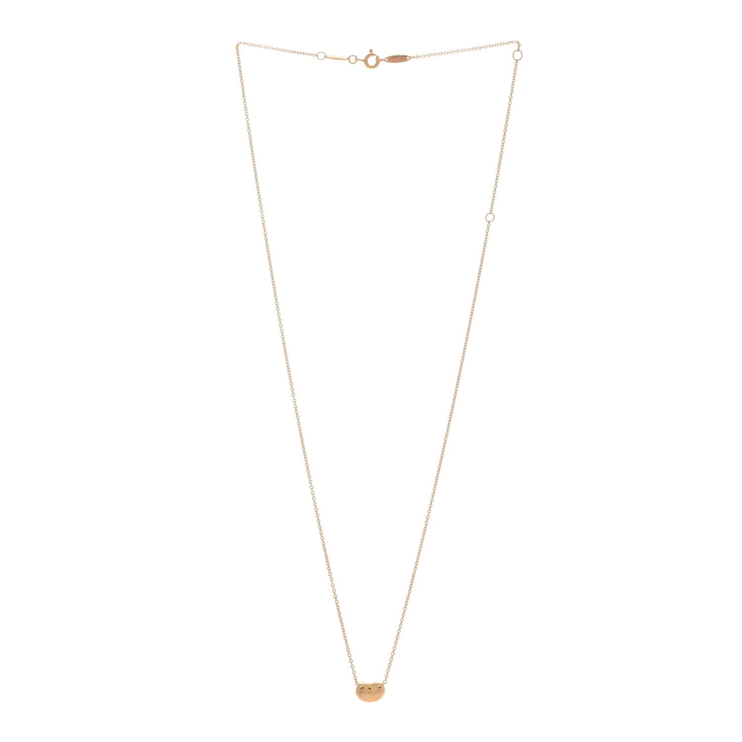 18K Rose Gold 9mm Elsa Peretti Bean 3