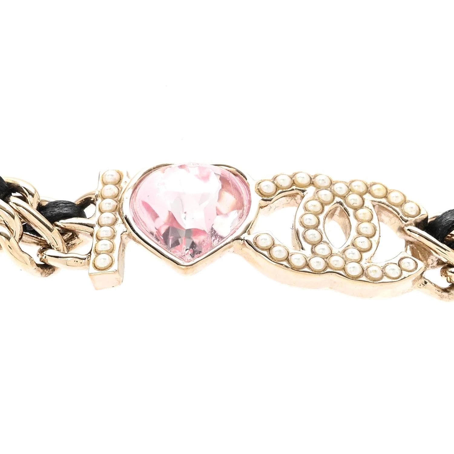 Metal I Heart CC Choker 4