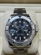 Rolex Yacht-Master 116622 Silver Oyster Bracelet With Gray Bezel 2