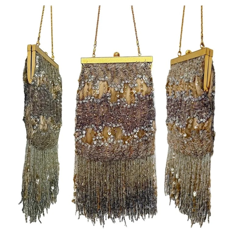 Badgley Mischka — Badgley Mischka Mini Embellished Evening Bag Minaudiere — Designer Shoe — resale