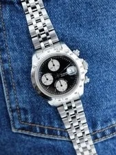 Tudor Prince Date Big Block Ref.79280 Case Steel Black Dial Automatic Caliber 2