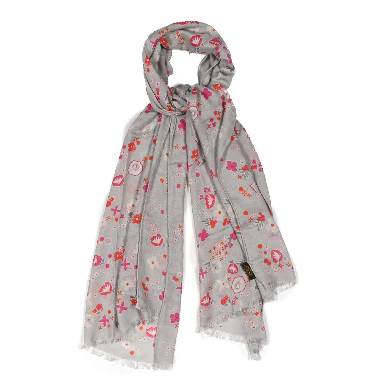 Louis Vuitton — Floral Stole — Accessory — resale