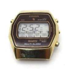 Citizen Multi Alarm Running LC Stainless Steel Case B301 2