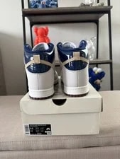 Nike SB Dunk High Pro QS X Beyond Skate Size 9.5 Ready TO Ship Look 🔵 4