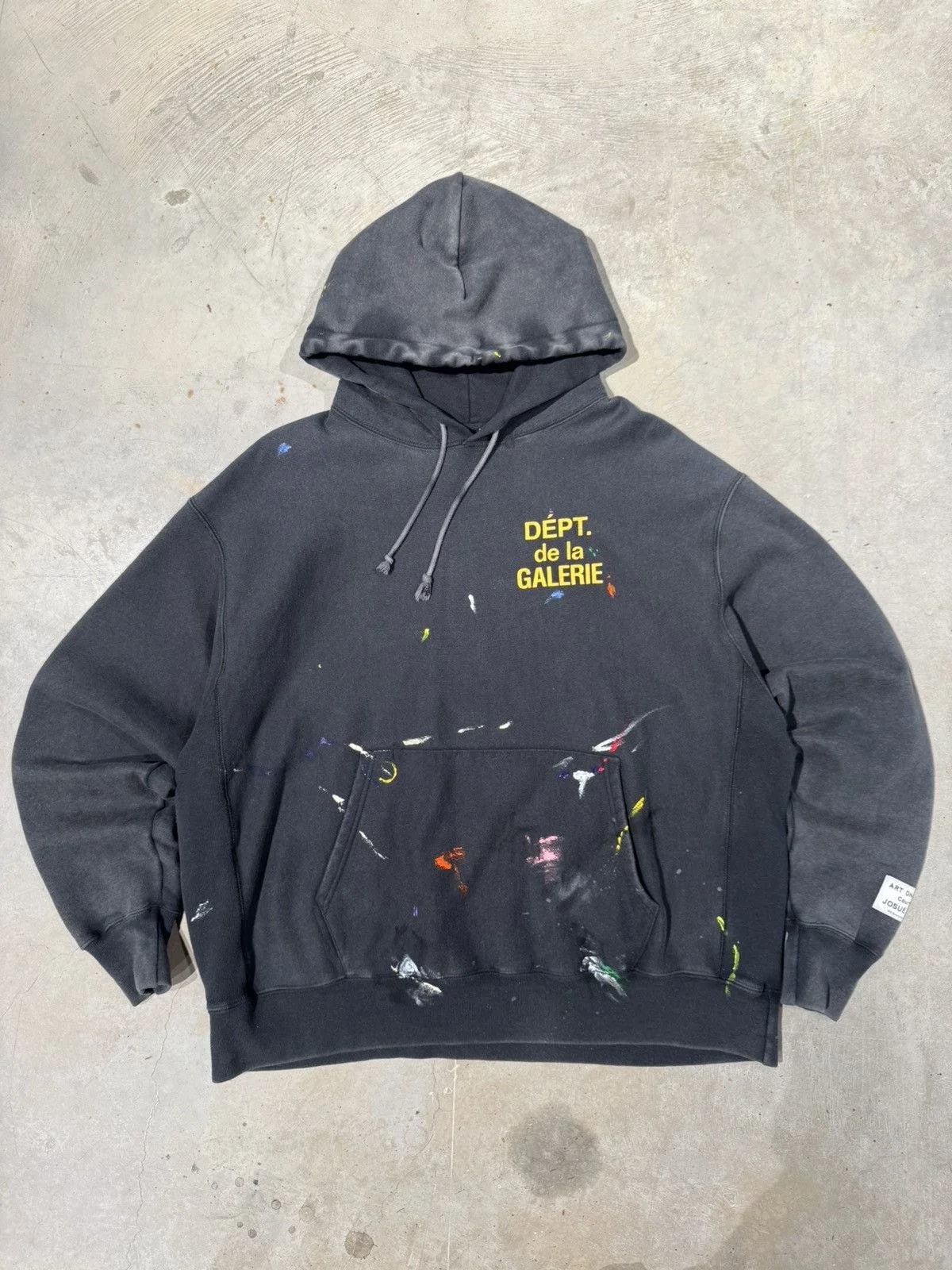 Gallery Dept. Paint Splatter Hoodie 2