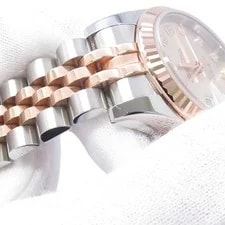 Rolex Datejust 26mm Steel 18K Rose Gold Pink Dial 179171G 4
