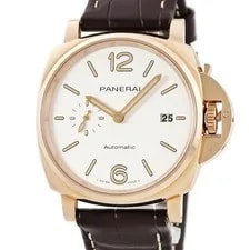 Panerai — Panerai Luminor Due PAM01042 Automatic 42mm K18RG Gold White #HD106 — Watch — resale