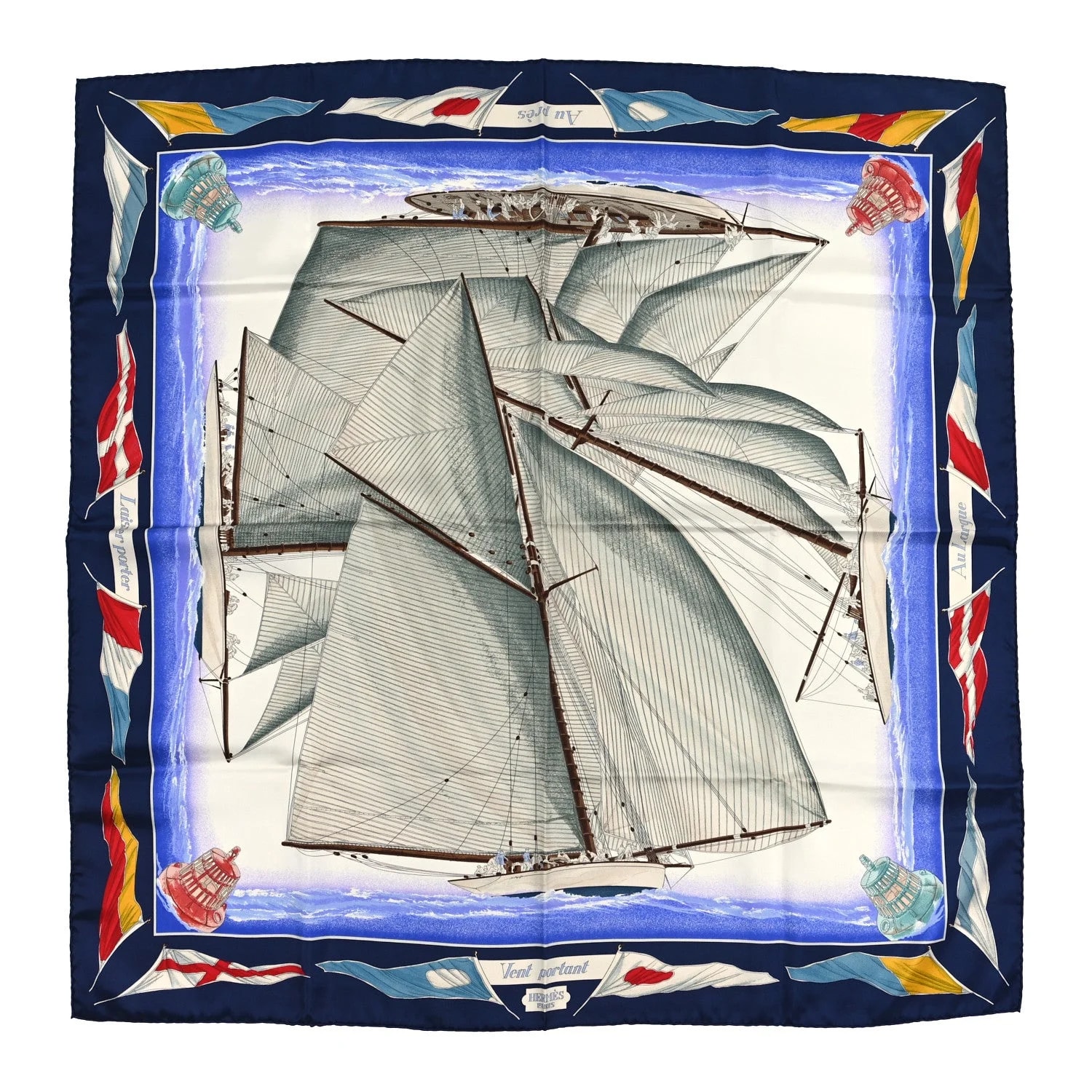 Hermès — Vent Portant Scarf 90 — Accessory — resale