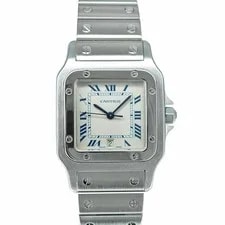 Cartier — Cartier Santos Galve Lm W20018D6 White Case Size 29mm #61012 — Watch — resale