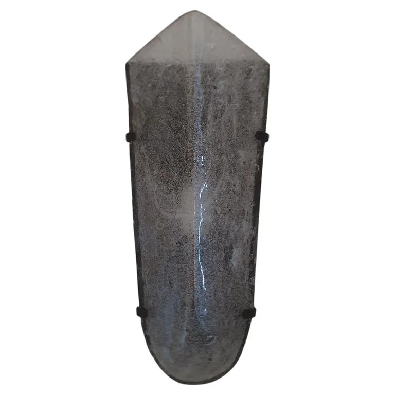 Murano — The Murano Glass Ice in Clear Cristallo With Bronzed Brass Back Plate — lighting — resale