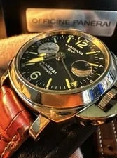 Panerai Luminor Black With Leather Strap - PAM00088 2