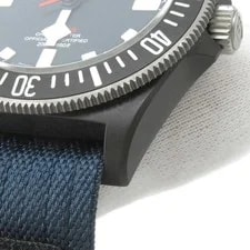 Tudor FXD 25707KN Carbon / Fabric 42mm Blue Dial Automatic #TZW451 4