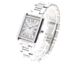 Cartier Tank Solo SM W5200013 Silver Dial Quartz Watch_845726 2