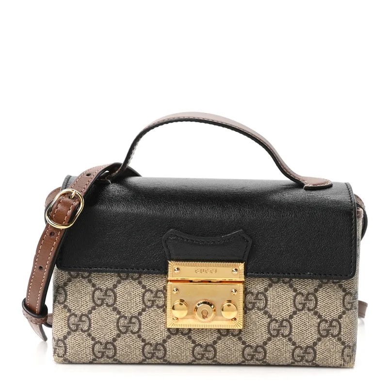 Monogram Mini Padlock Top Handle 3