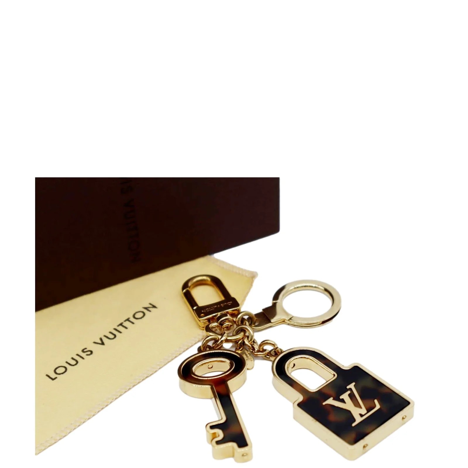 Louis Vuitton — Louis Vuitton Porte Cles Confidence Key Chain — Accessory — resale