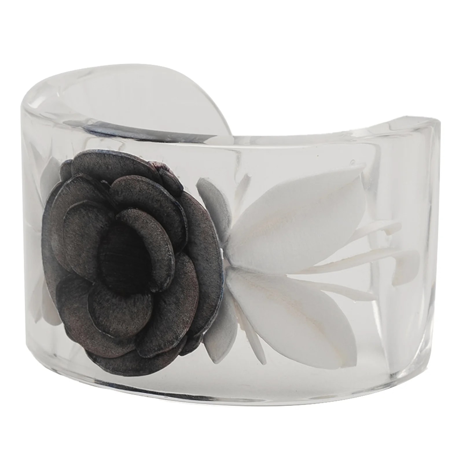 Lucite Camellia Cuff 2