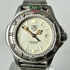 TAG Heuer Professional 200m 999-708 Date With Rotating Bezel From Japan 4