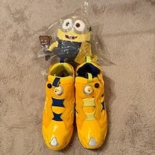Reebok — Minion Pump Fury Reebok With Plush Toy - Plush Toy Included, No Box. — Sneaker — resale