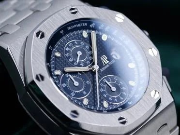 Audemars Piguet — Audemars Piguet Royal Oak Offshore Chronograph “Beast” Blue Dial Stainless Steel 42mm Complete SET 26237ST.OO.1000ST.01 — Watch — resale