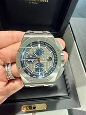 Audemars Piguet Royal Oak Offshore Gray/Blue - 26400IO.OO.A004CA.02 3