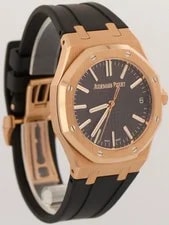 Papers Audemars Piguet Royal Oak Black 41mm 18K 15510OR 50th Anniversary BOX 4