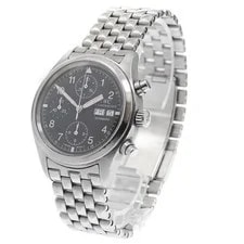 IWC Pilot's Freelander IW370607 39mm SS Black Dial Automatic #C11935 2