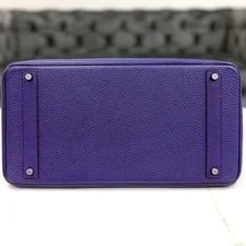 Hermes Birkin 40 Taurillon Iris N Stamp 3