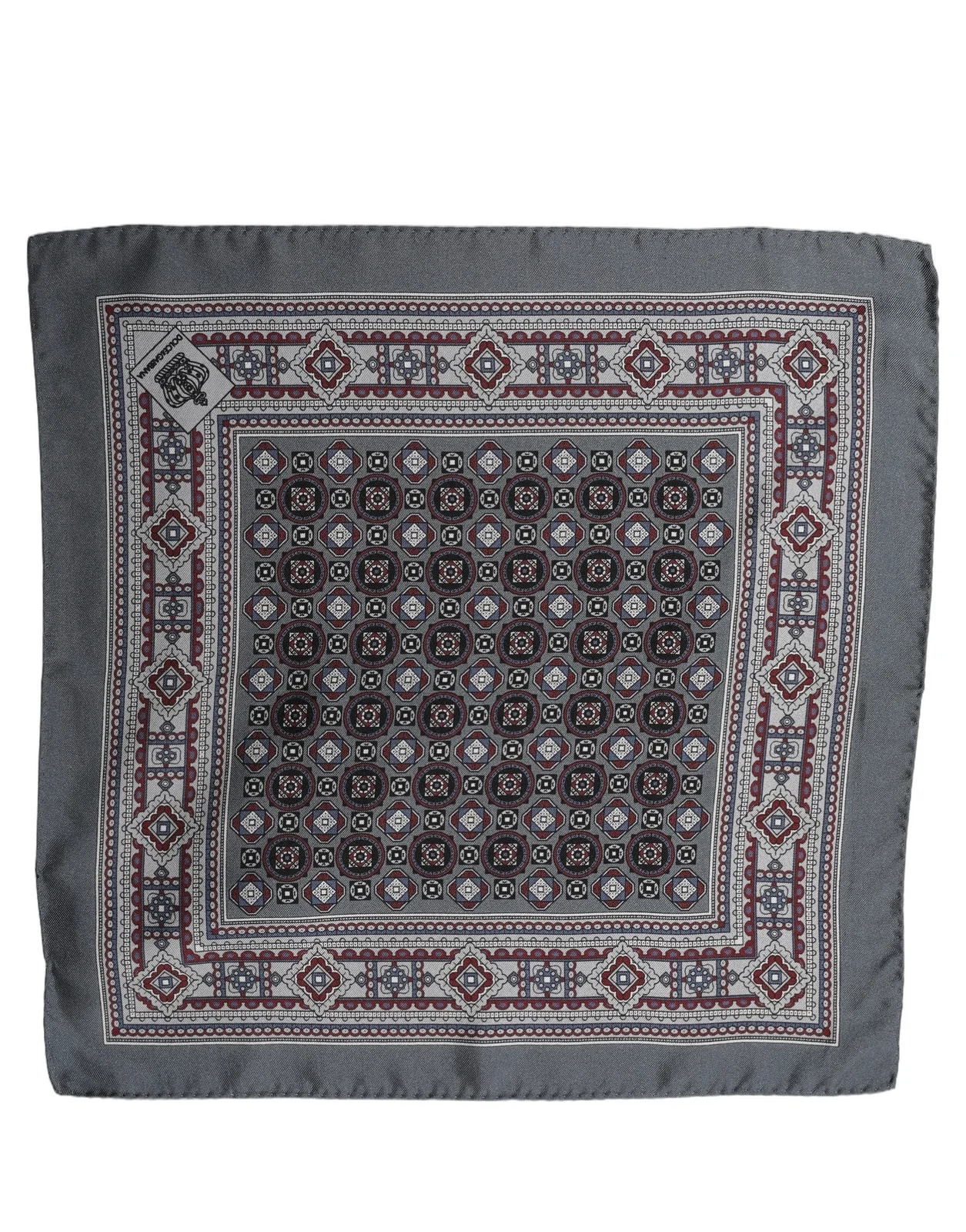 Dolce & Gabbana Geometric Pocket Square Foulard Scarf 2