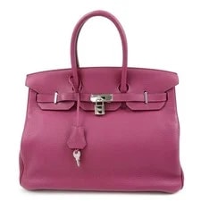 Hermès — Hermes Birkin 35 □O Stamped Tosca Authentic F/S — Handbag — resale