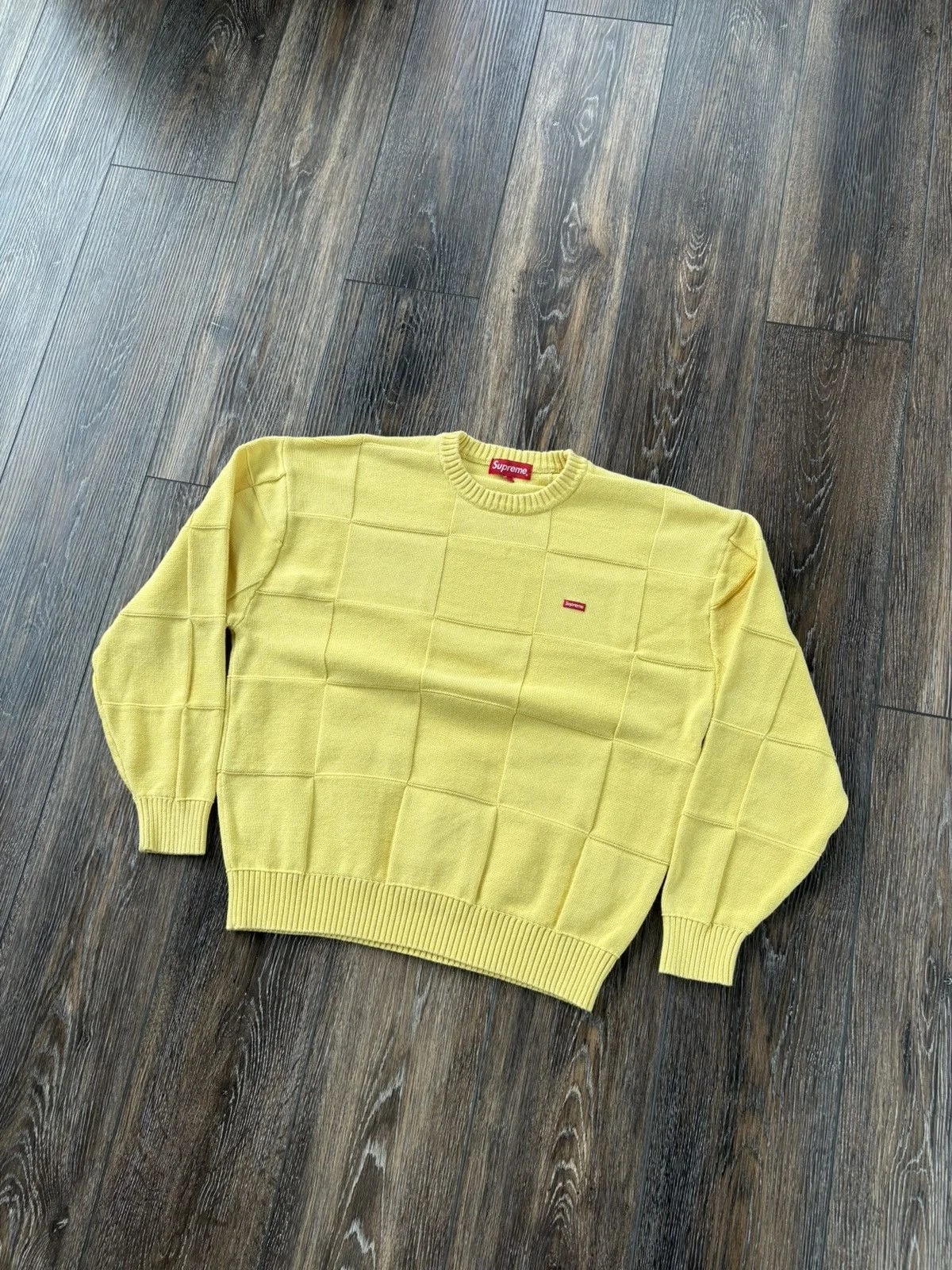 Supreme — Supreme Tonal Small Box Crewneck Sweater — streetwear — resale
