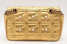 Gucci Metallic Mini Pearly GG Marmont Eb0226wxzsa 2