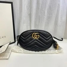 Gucci — Gucci Marmont Matelassé Belt 476434 134365217 [P] — Handbag — resale