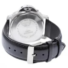 Panerai Luminor PAM00125 40mm SS Black Dial Automatic Date Power Reserve #C233 3