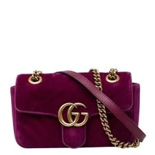 Gucci — Gucci GG Marmont Quilting ChainShoulder 443497 【】 — Handbag — resale